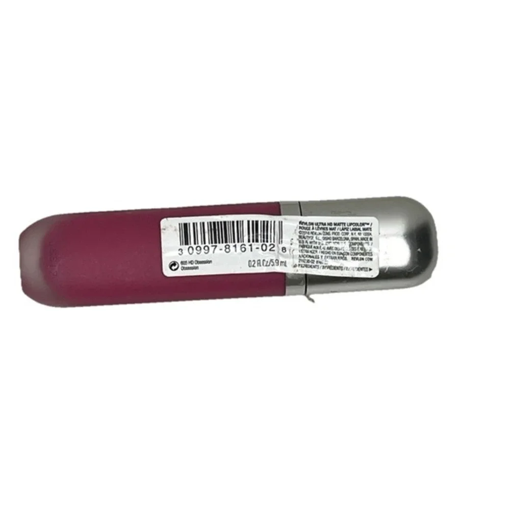 Revlon Ultra HD Matte Lip‎ Color HD Obsession 605 Pink Bold Vibrant Fuchsia New